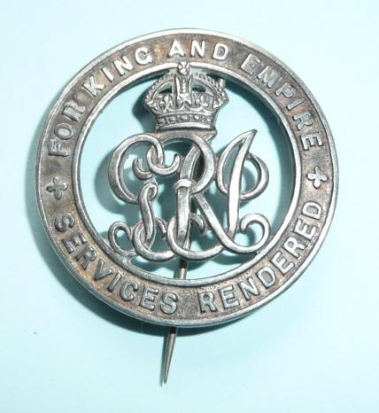 WW1 Silver War Badge (SWB) to the Royal Navy)- RN41138 - Only 43,000 issued
