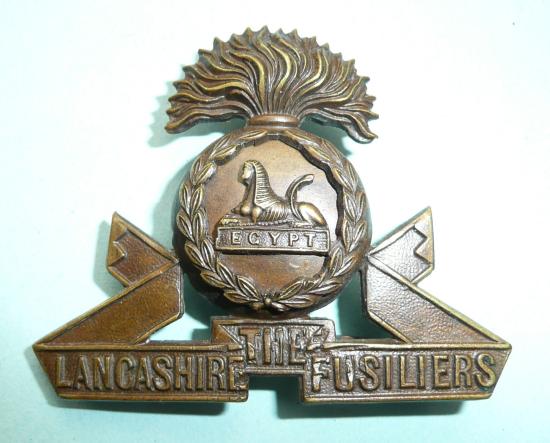 Lancashire Fusiliers Bronze OSD Cap Badge - Blades - Gaunt London
