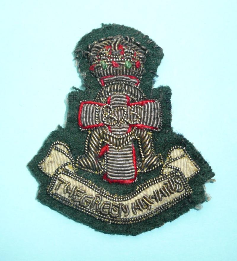 Green Howards (Alexandra Princess of Wales's Own ( Yorkshire Regiment)) Officers Bullion Cap Badge - Type 1