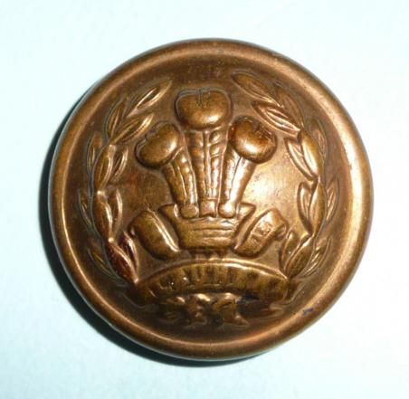 The Middlesex Regiment Officers Large Gilt Button ( 57th & 77th Foot)