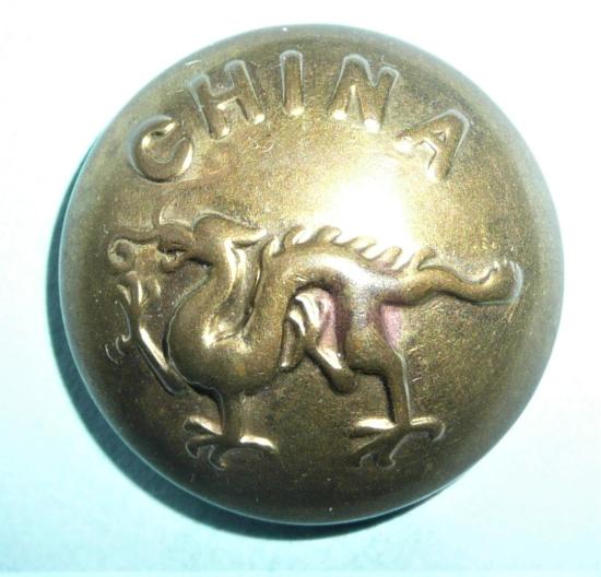 The Border Regiment Officers Large Gilt Brass Button ( 34th & 55th Foot )