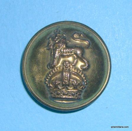 Queens Own Royal West Kent Regiment - Medium Gilt Officers Button