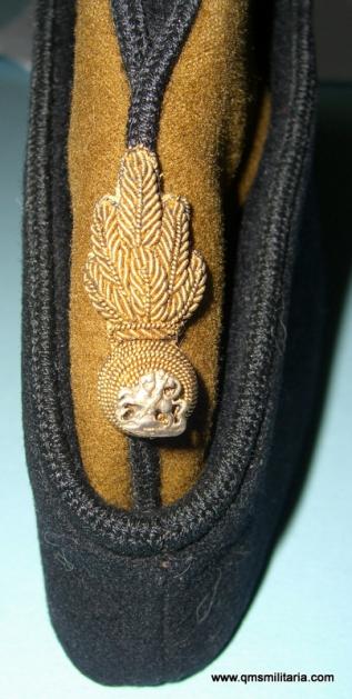Royal Northumberland Fusiliers ( RNF ) Pattern Torin Cap with Bullion St George's Grenade