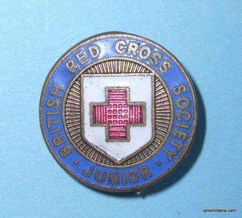 British Red Cross Society Junior Pin Badge