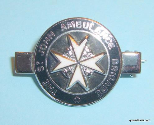 St John Ambulance Brigade enamel pin badge