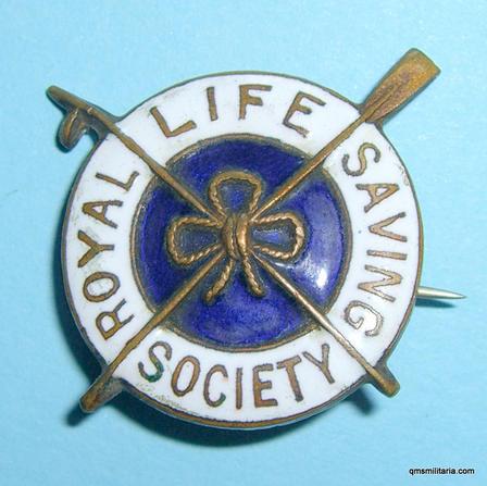 Royal Life Saving Society Enamel Badge
