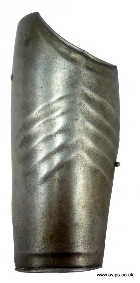 19TH CENTURY LOWER CANNON UPPER HALF WITH FLUTING 