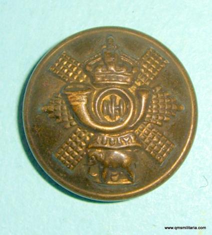 QVC Victorian Highland Light Infantry ( HLI ) Medium Brass Button