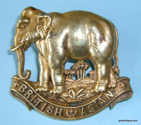 Scarce British Asian Squadron King’s Colonials Boer War slouch hat badge