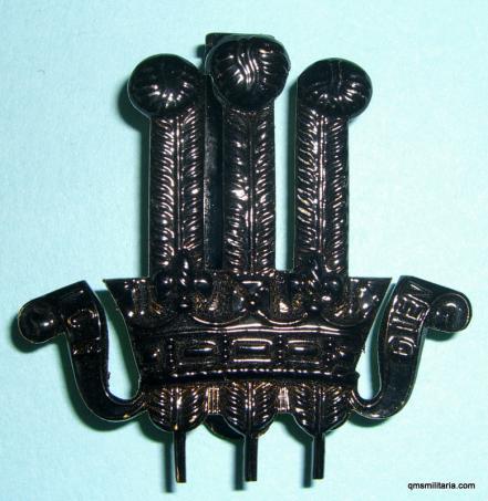 2nd King Edward VII's Own Gurkha Rifles Blackened Brass Cap Badge