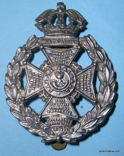 The Rifle Brigade ( Prince Consort's Own ) Other Rank's White Metal Cap Badge, post 1956