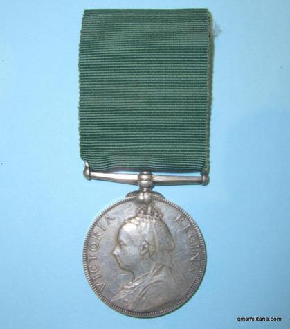 Victorian Volunteer Force Long Service Medal, unnamed as issued