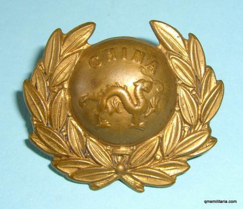 Early Pattern Border Regiment Brass Collar Badge