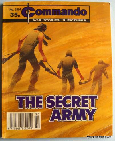 Commando War Comic - The Secret Army, further fictional exploits of the Long Range Desert Group ( LRDG )