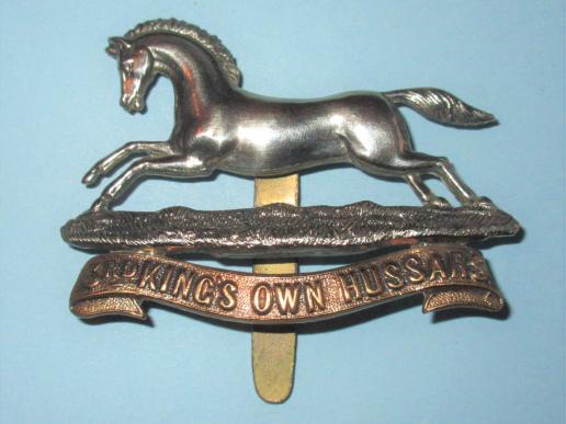 The 3rd ( King's Own ) Hussars Other Ranks Bi-metal Cap Badge