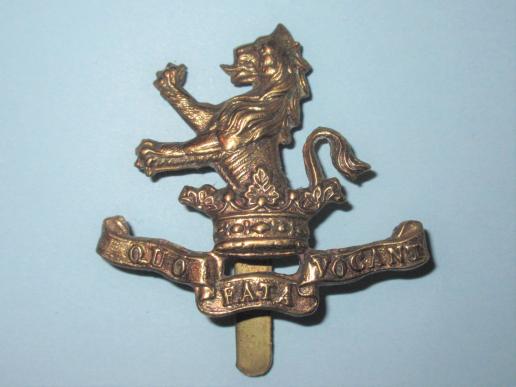 7th ( The Princess Royal's ) Dragoon Guards Other Ranks Brass Cap Badge