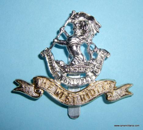 Duke of Wellingtons ( West Riding ) Regiment anodised cap badge - Dowler