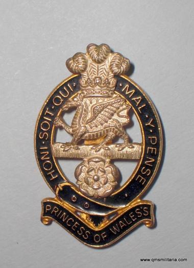 The Princess of Wales's Regiment Cap Badge