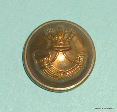 Victorian Durham Light Infantry ( DLI ) Officers Medium Pattern Gilt Brass Button