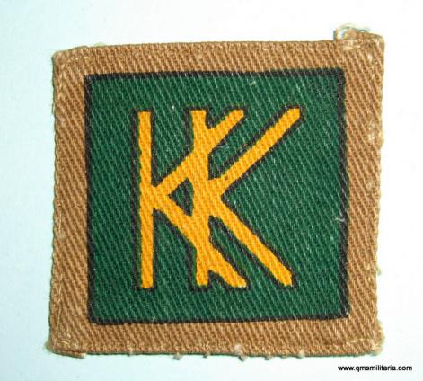 British Army  - 49th Infantry ( Fusilier) Brigade ( Kenya & Korea ) Printed Formation Sign