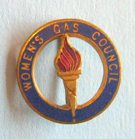 WW2 Home Front  - Women’s Gas Council ( 1935-1953 ) enamel badge
