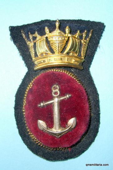 Mercantile Marine Merchant Navy Ratings Full Dress Cap Badge