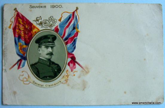 Boer War Tuck & Sons Art Postcard - General Clements vignette