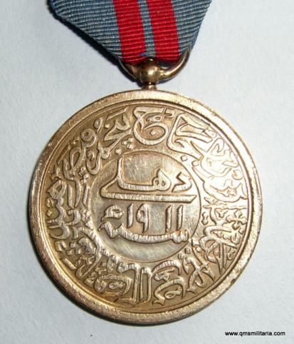 Full size and original Delhi Durbar Medal 1911 - KGV (unnamed as issued)