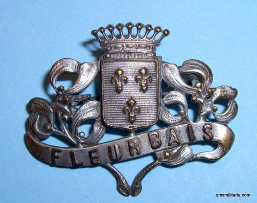 WW1 Souvenir Fleurbais Town Battle Badge Pin Sweetheart Brooch