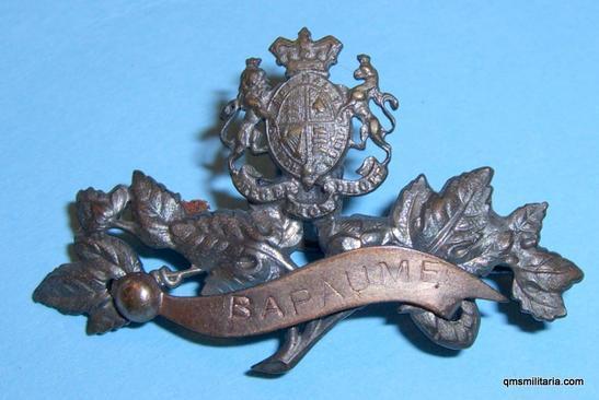 WW1 Souvenir Bapaume French Town Battle Badge Pin Sweetheart Brooch