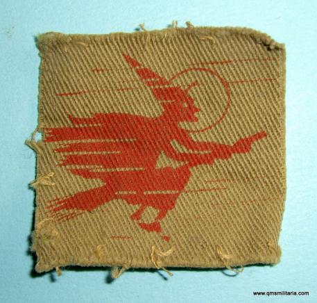 1st pattern - 2nd Anti Aircraft Printed Cloth Formation Sign Badge
