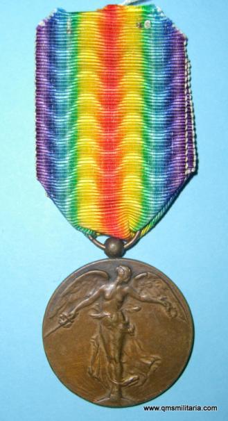 WW1 Allied Victory Medal - Belgium Issue