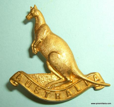King s Colonials Australian Squadron Slouch Hat Badge