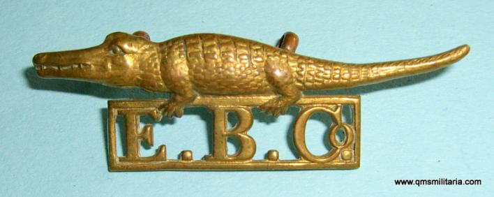 Indian Army - 41st Eastern Bengal Company Brass Cap Badge