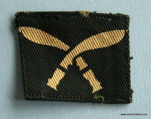 63rd Gurkha Division / Brigade formation cloth printed formation designation sign