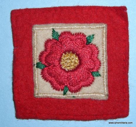 42nd (  Lancashire ) Division ( TA )  Embroidered / Woven Formation Sign