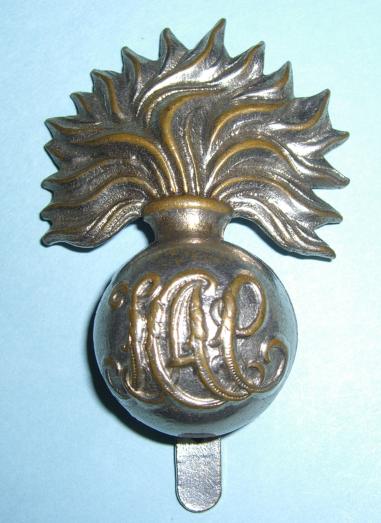 Honourable Artillery Company Infantry Other Ranks Nickel plated Brass Cap Badge - Coronation 1953 version