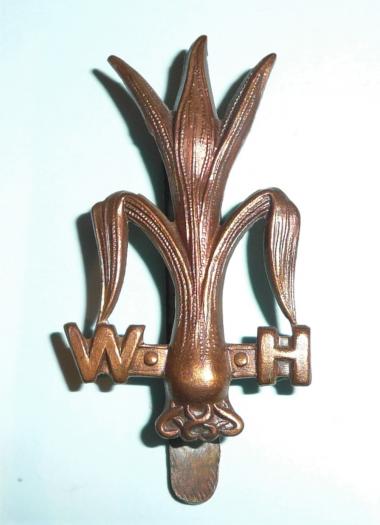 The Welsh ( Yeomanry ) Horse ( Lancers ) Bronze Cap Badge