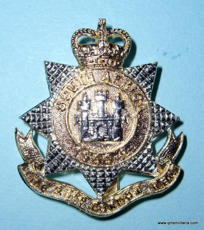 23rd London Regiment Bi-coloured Anodised Cap Badge - Gaunt London