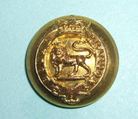 Victorian 1st ( Royal ) Dragoons Officer's Gilt Large Pattern Button