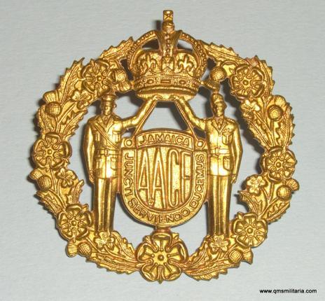 West Indies - Jamaica Army Air Cadet Force ( AACF ) Cap Badge, early 1950s