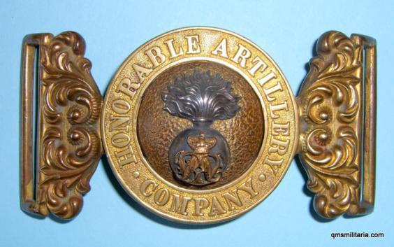 Honourable Artillery Company ( HAC ) Officers Victorian Waist Belt Clasp ( WBC ), 1855 - 1901