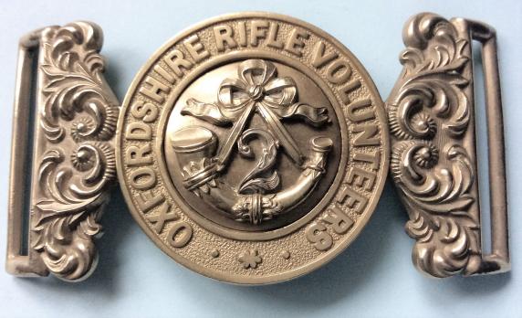 2nd Oxfordshire Rifle Volunteers Officer's Waist Belt Clasp