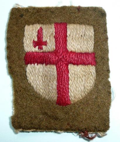 Original City Of London Cadets Formation Sign Badge Patch