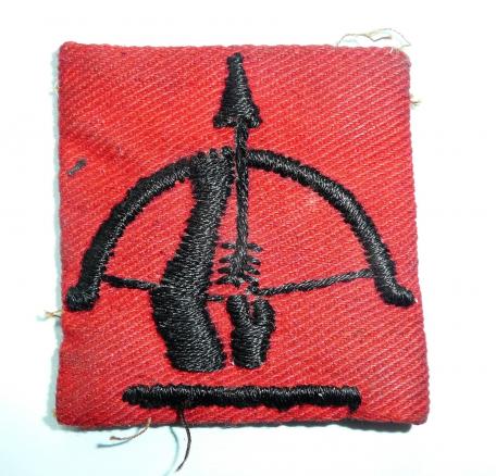 WW2 Anti-Aircraft Command Embroidered Cloth Formation Sign