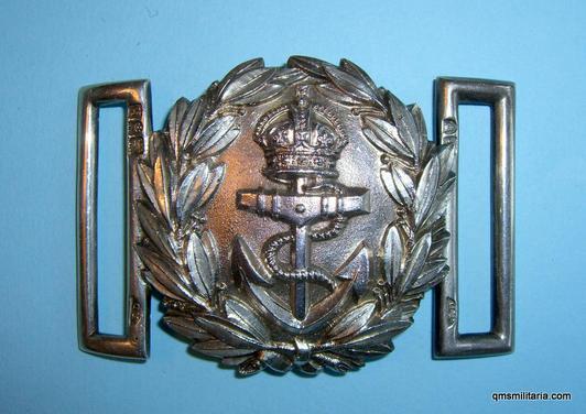 Queen Alexandras Royal Naval Nursing Service ( QARNNS ) 1903 Hallmarked Silver Waist Belt Clasp ( WBC )