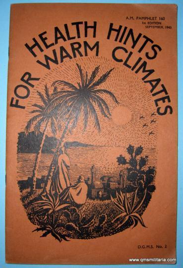 Original WW2 1943 Publication - Health Hints for Foreign Climates - Ministry of Aviation