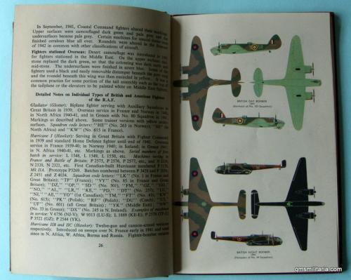 Camouflage of Aircraft 1939-1942 Specialist Book by Owen Thetford, published 1946