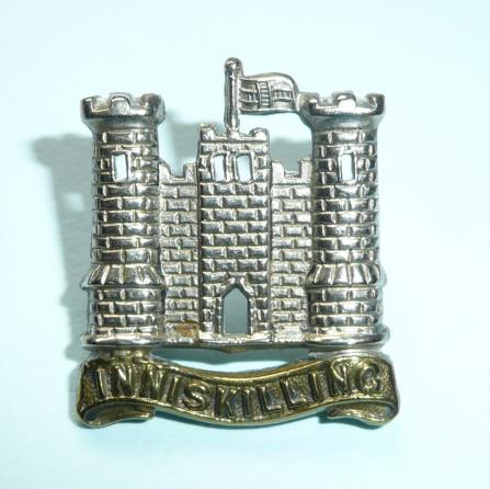 6th Inniskilling Dragoons Bi-metal Other Ranks Bi-Metal Collar Badge