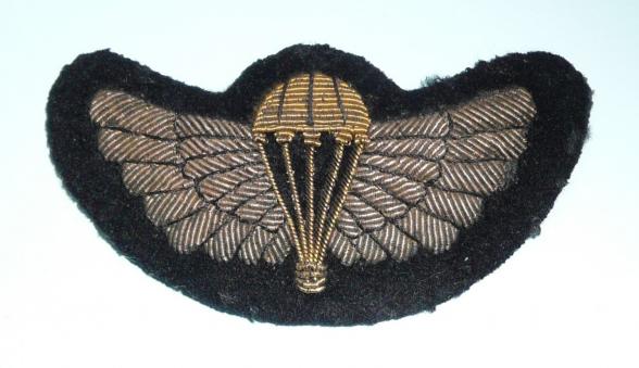 SAS Special Air Service Bullion Parachute Qualification Jump Wing